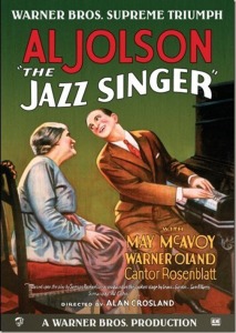 the jazz singer jolson poster